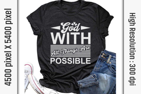 Christian Quotes SVG Graphics for T-Shirt Designs