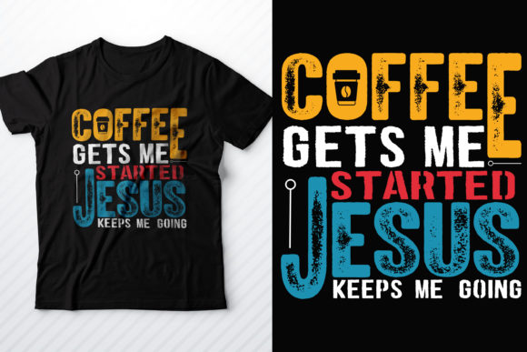Coffee T-shirt Design Graphics & T-Shirt Designs Review