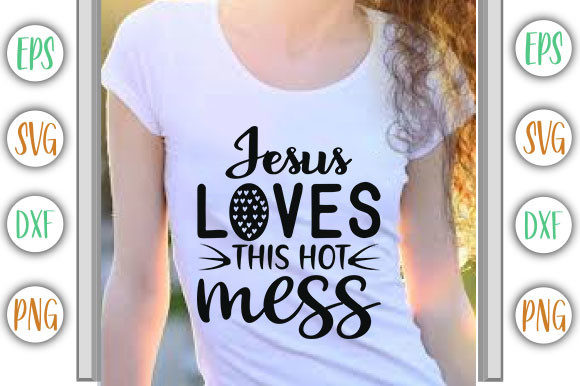 Easter Day Design: Jesus Loves This Graphics & T-Shirt Designs